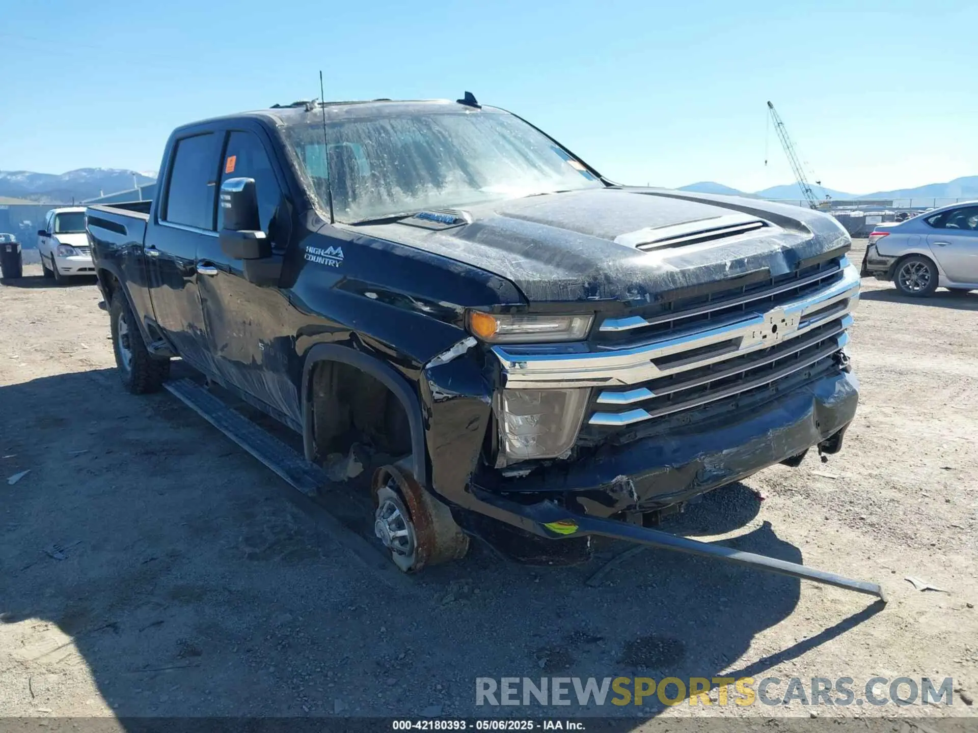 6 Photograph of a damaged car 2GC4YVEY3N1218788 CHEVROLET SILVERADO 3500HD 2022