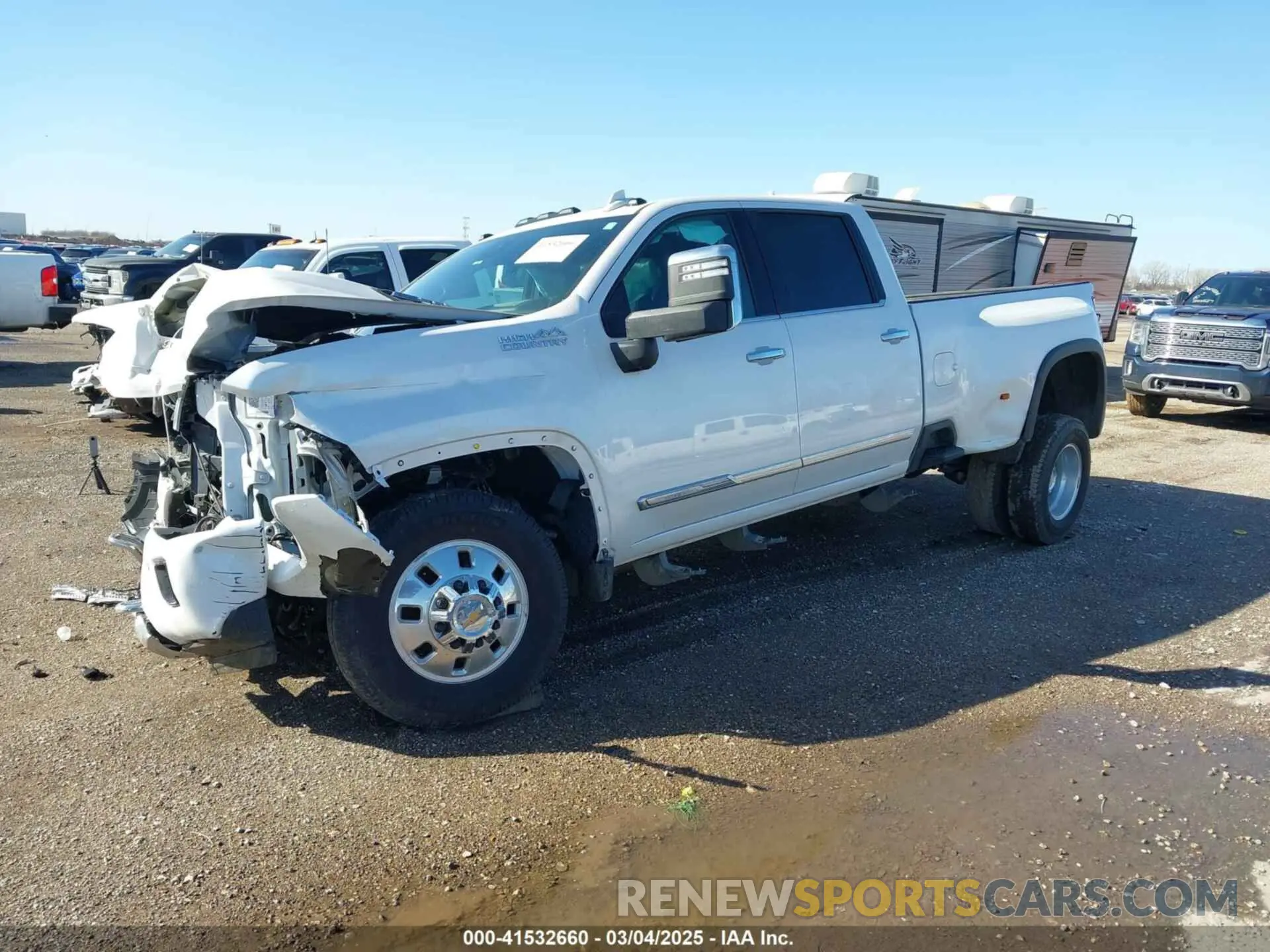 2 Photograph of a damaged car 1GC4YVE75RF314962 CHEVROLET SILVERADO 3500HD 2024