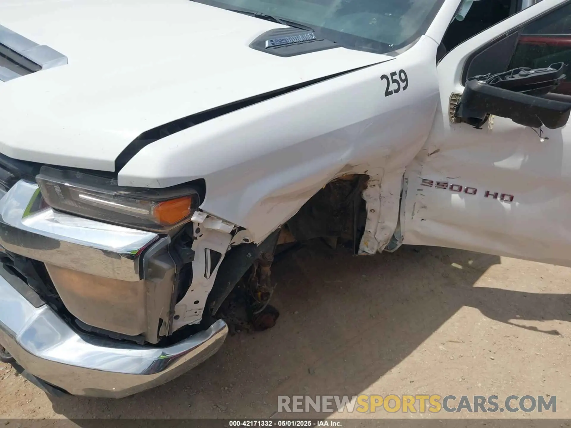 11 Photograph of a damaged car 1GB4YTEY0NF112719 CHEVROLET SILVERADO 3500HD CHASSIS 2022