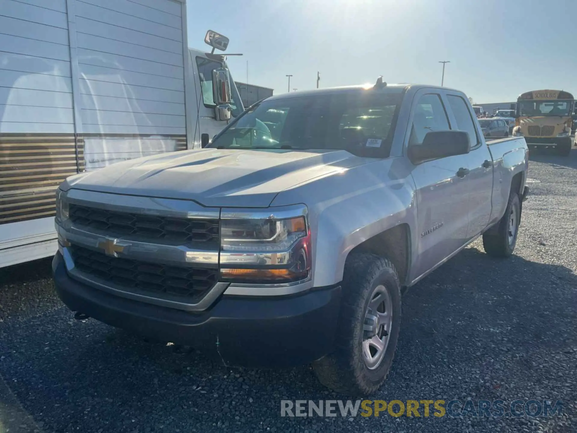 3 Photograph of a damaged car 2GCVKNEC1K1158712 CHEVROLET SILVERADO LD 2019