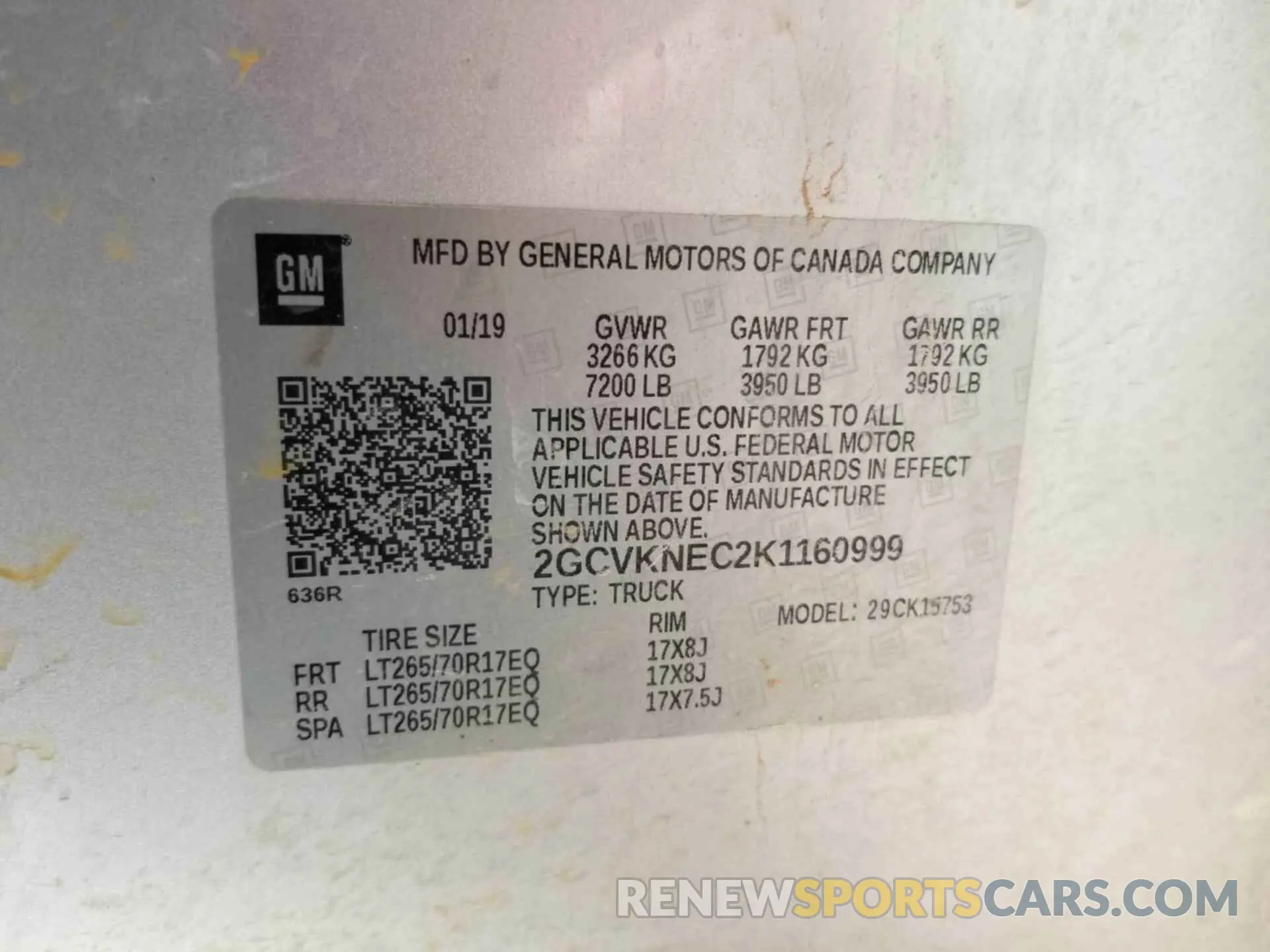 24 Photograph of a damaged car 2GCVKNEC2K1160999 CHEVROLET SILVERADO LD 2019