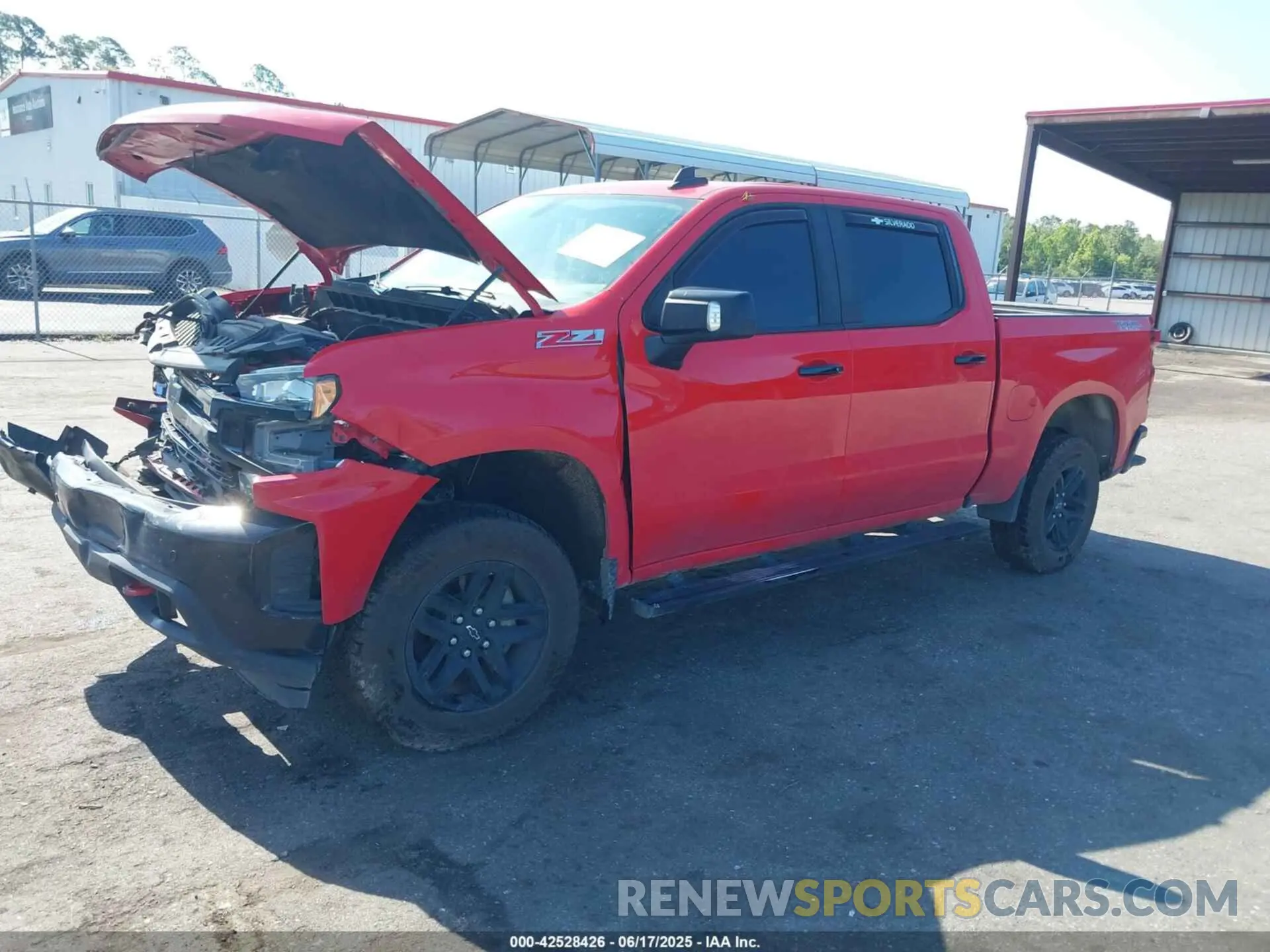 2 Photograph of a damaged car 1GCPYFED7NZ112433 CHEVROLET SILVERADO LTD 2022