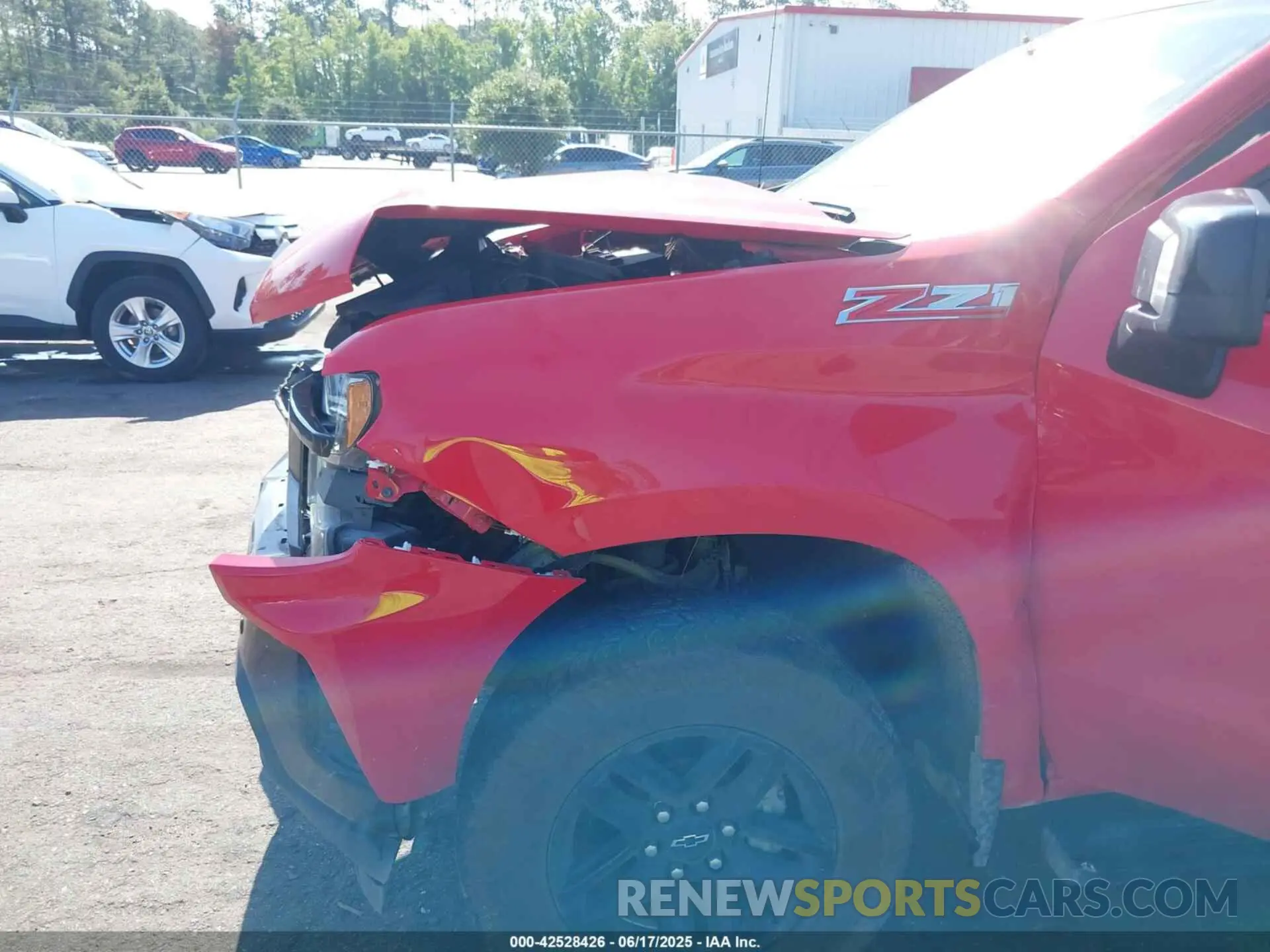 6 Photograph of a damaged car 1GCPYFED7NZ112433 CHEVROLET SILVERADO LTD 2022