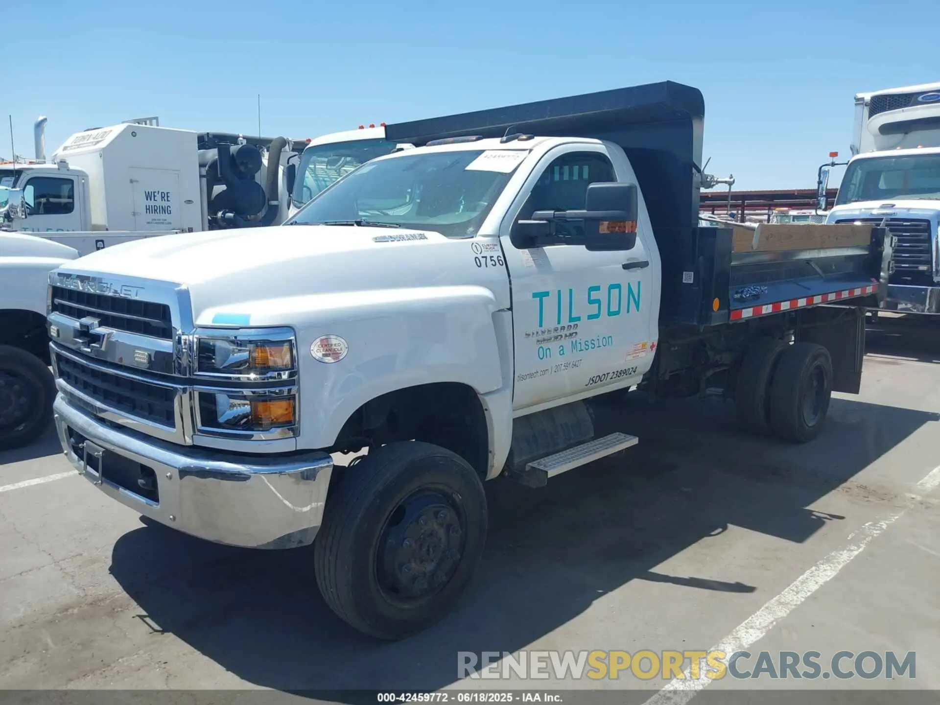 2 Photograph of a damaged car 1HTKJPVM1PH218568 CHEVROLET SILVERADO MD 2023