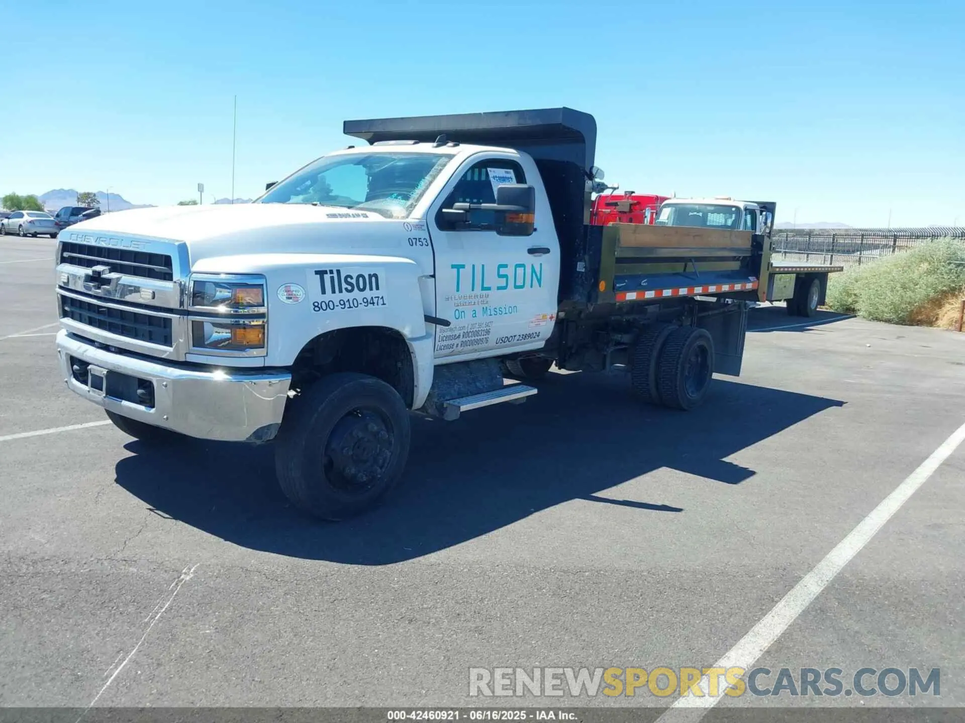 2 Photograph of a damaged car 1HTKJPVM2PH218501 CHEVROLET SILVERADO MD 2023