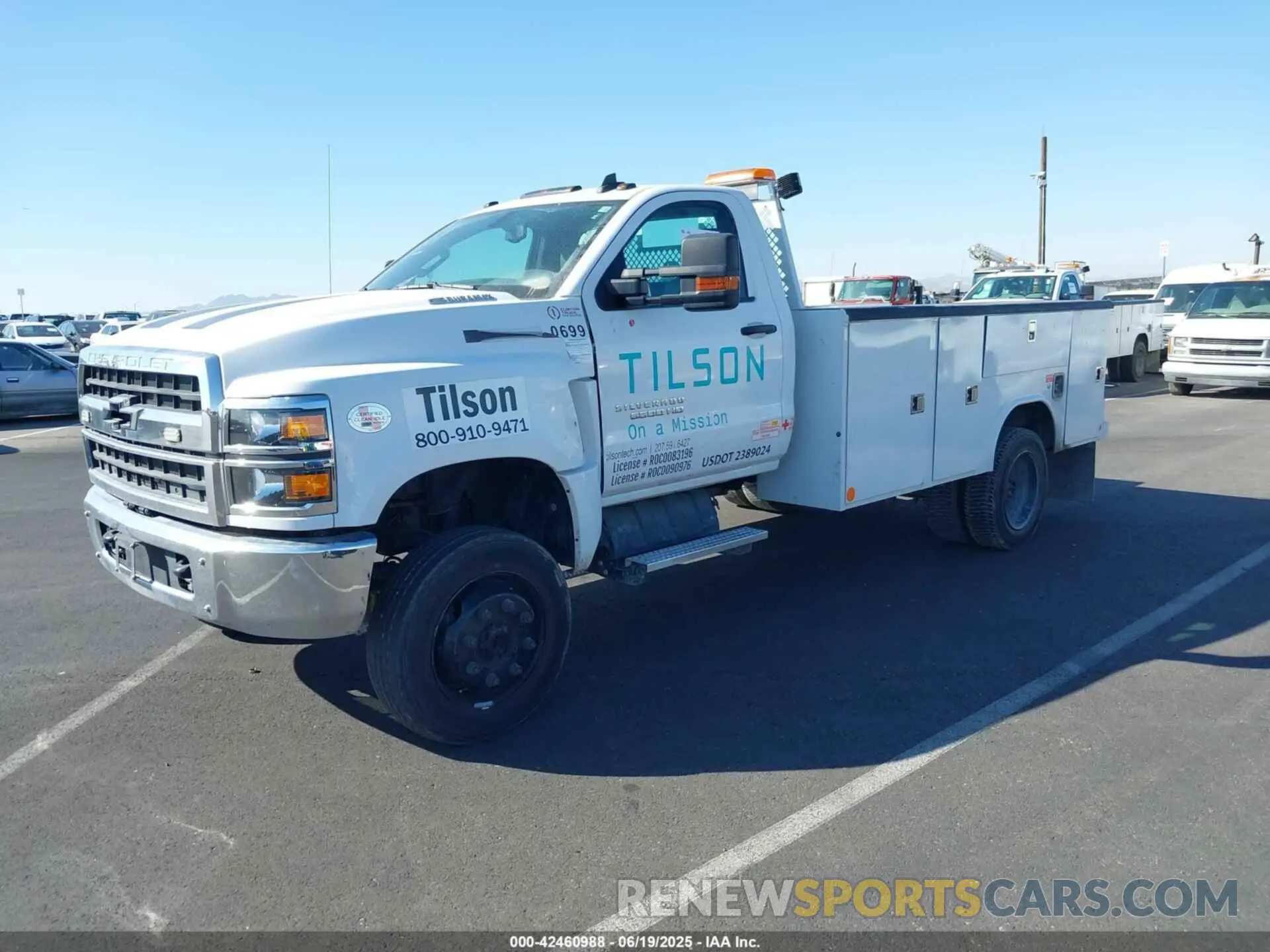 2 Photograph of a damaged car 1HTKJPVM9PH699380 CHEVROLET SILVERADO MD 2023