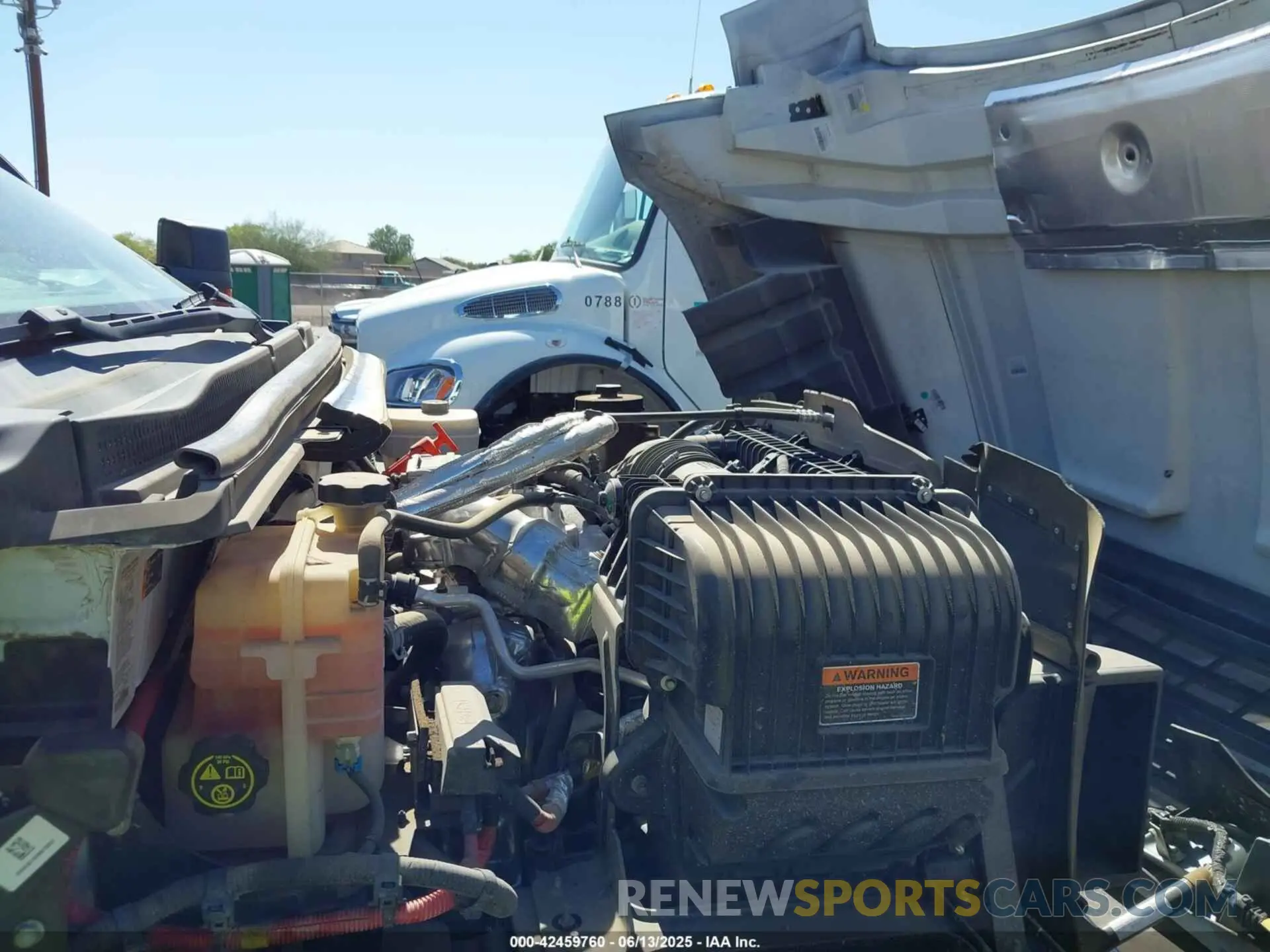 9 Photograph of a damaged car 1HTKJPVMXPH218536 CHEVROLET SILVERADO MD 2023