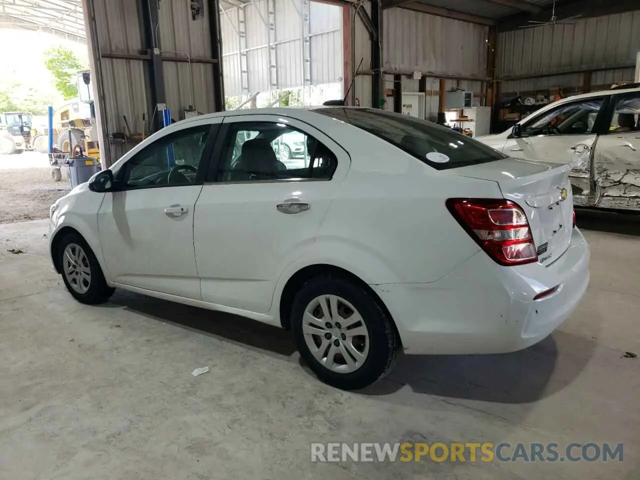2 Photograph of a damaged car 1G1JB5SB2K4101314 CHEVROLET SONIC 2019