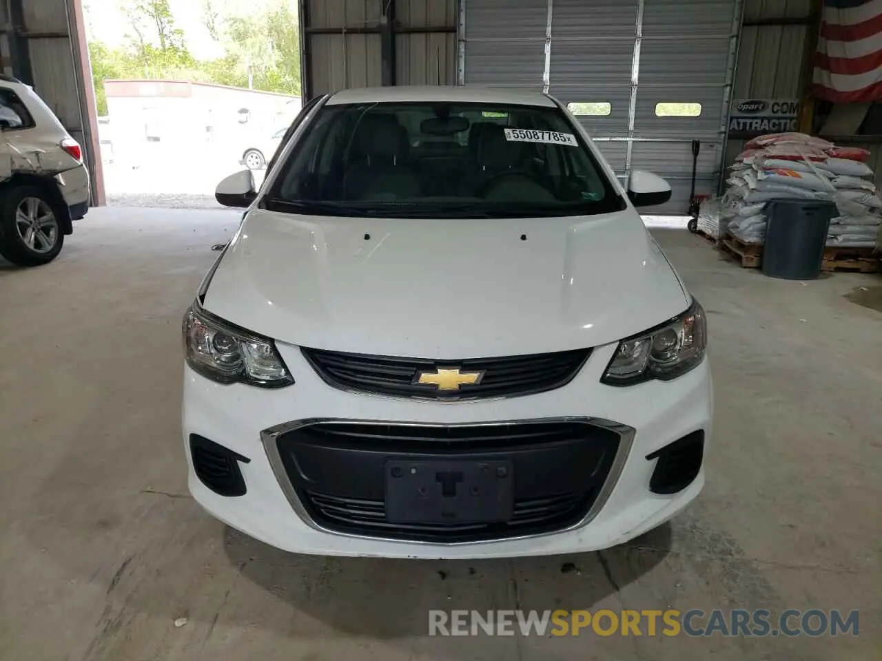 5 Photograph of a damaged car 1G1JB5SB2K4101314 CHEVROLET SONIC 2019