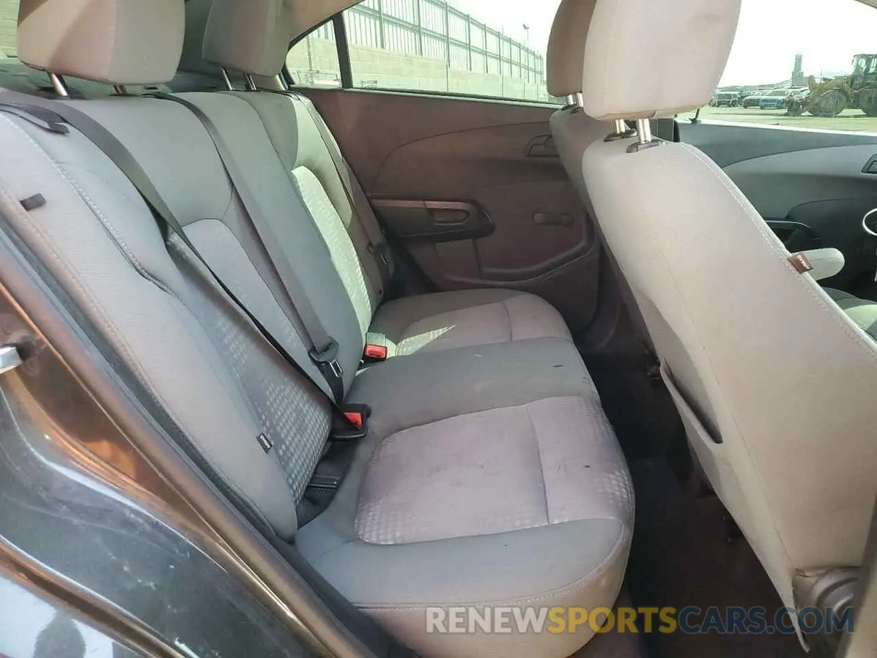 10 Photograph of a damaged car 1G1JB5SB3K4136220 CHEVROLET SONIC 2019