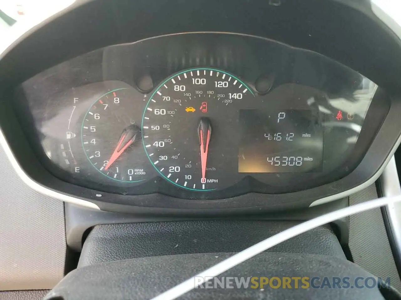 9 Photograph of a damaged car 1G1JB5SB3K4136220 CHEVROLET SONIC 2019