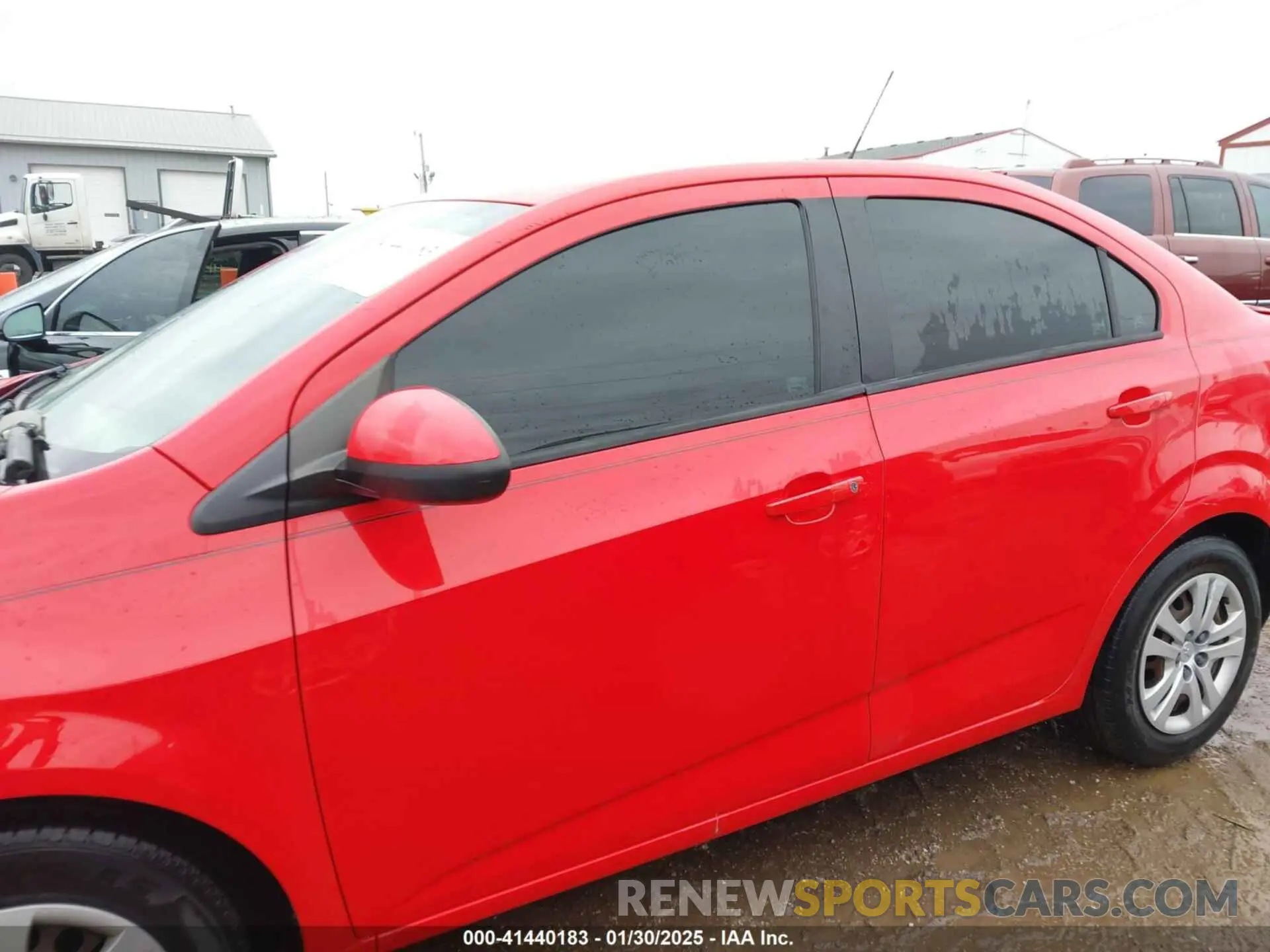 15 Photograph of a damaged car 1G1JB5SB8K4134866 CHEVROLET SONIC 2019