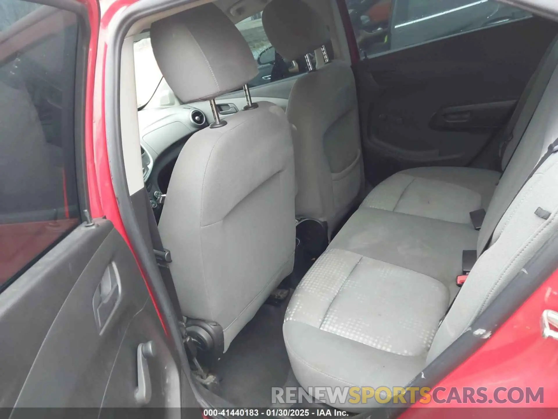 8 Photograph of a damaged car 1G1JB5SB8K4134866 CHEVROLET SONIC 2019
