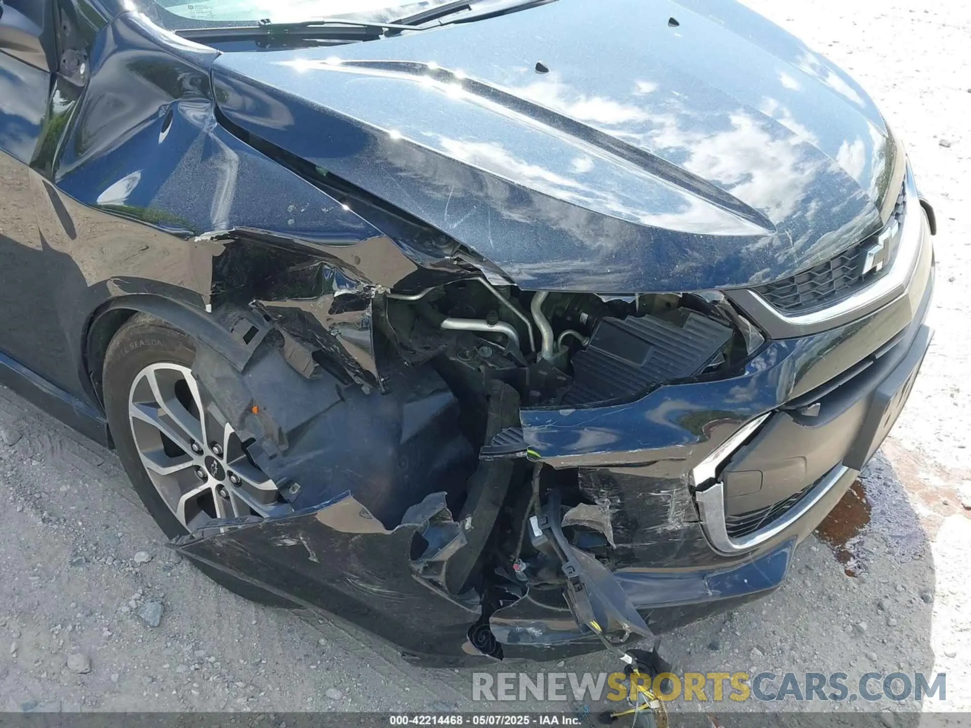 6 Photograph of a damaged car 1G1JD5SB3K4108587 CHEVROLET SONIC 2019
