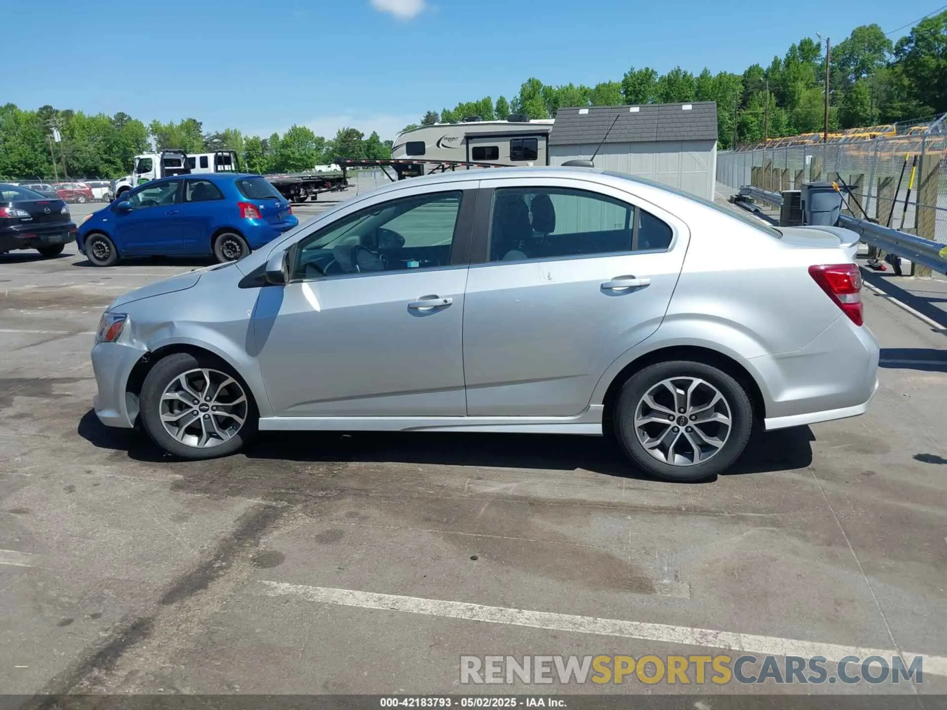 15 Photograph of a damaged car 1G1JD5SB3K4112641 CHEVROLET SONIC 2019