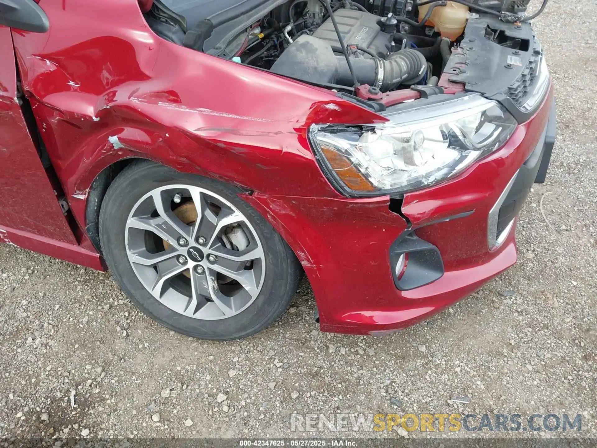 6 Photograph of a damaged car 1G1JD5SB3K4121419 CHEVROLET SONIC 2019