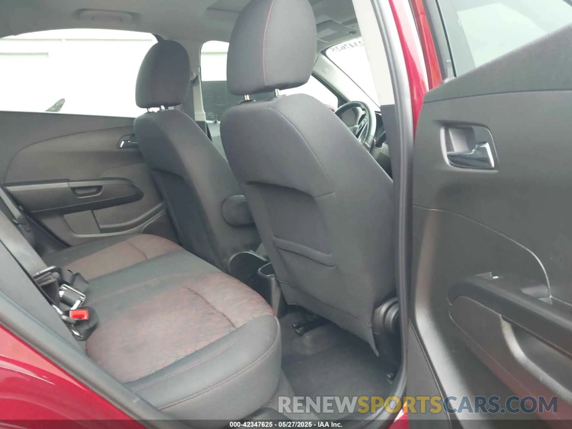 8 Photograph of a damaged car 1G1JD5SB3K4121419 CHEVROLET SONIC 2019