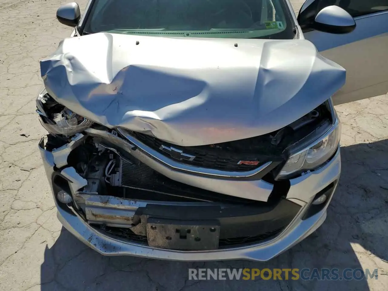 12 Photograph of a damaged car 1G1JD5SB3K4134980 CHEVROLET SONIC 2019