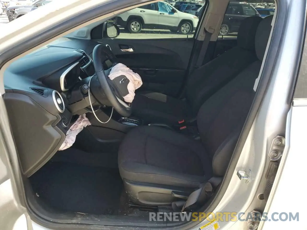7 Photograph of a damaged car 1G1JD5SB3K4134980 CHEVROLET SONIC 2019
