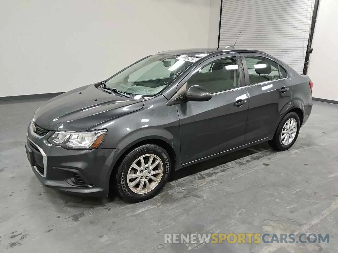1 Photograph of a damaged car 1G1JD5SB3K4142805 CHEVROLET SONIC 2019