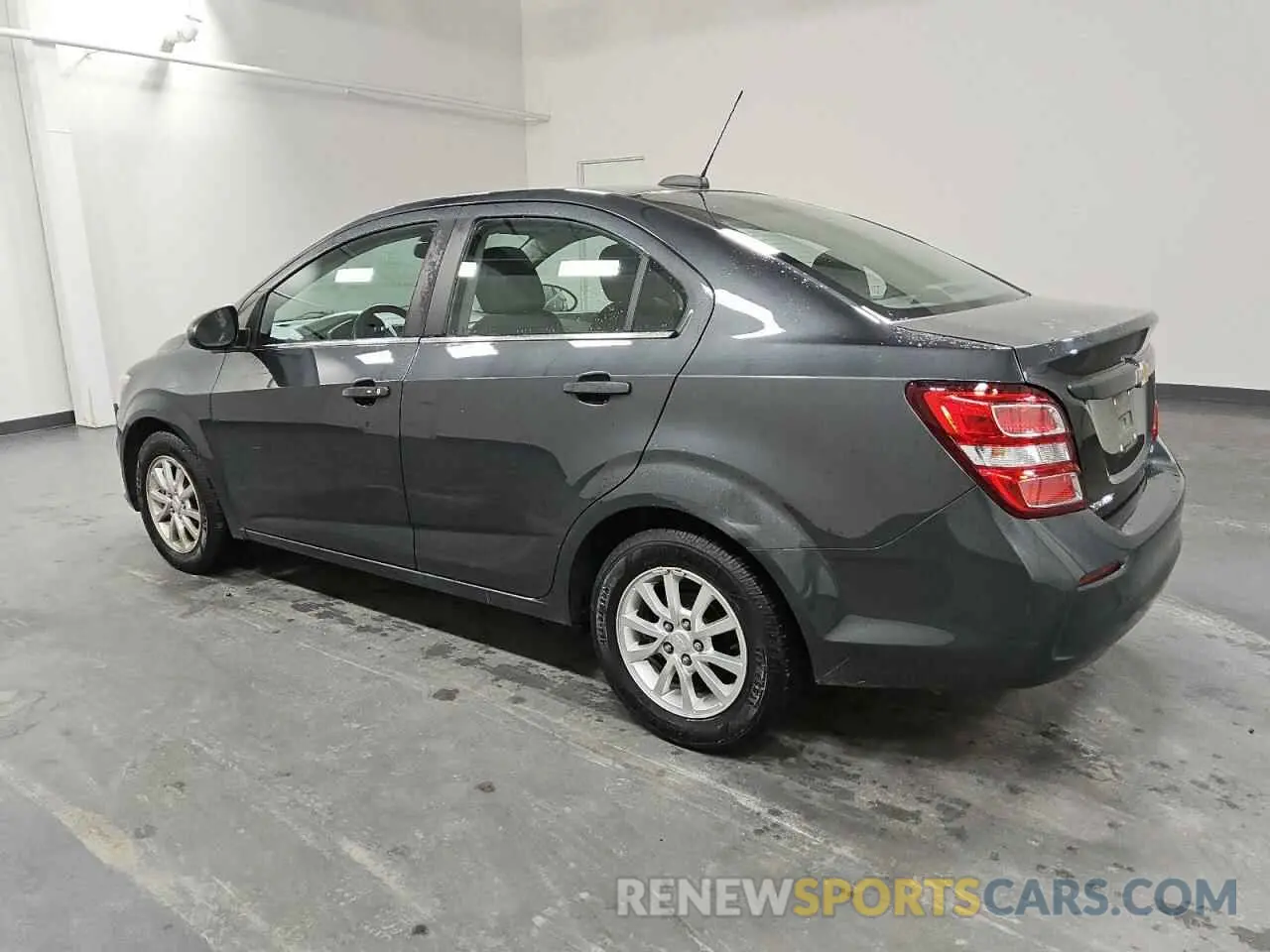 2 Photograph of a damaged car 1G1JD5SB3K4142805 CHEVROLET SONIC 2019