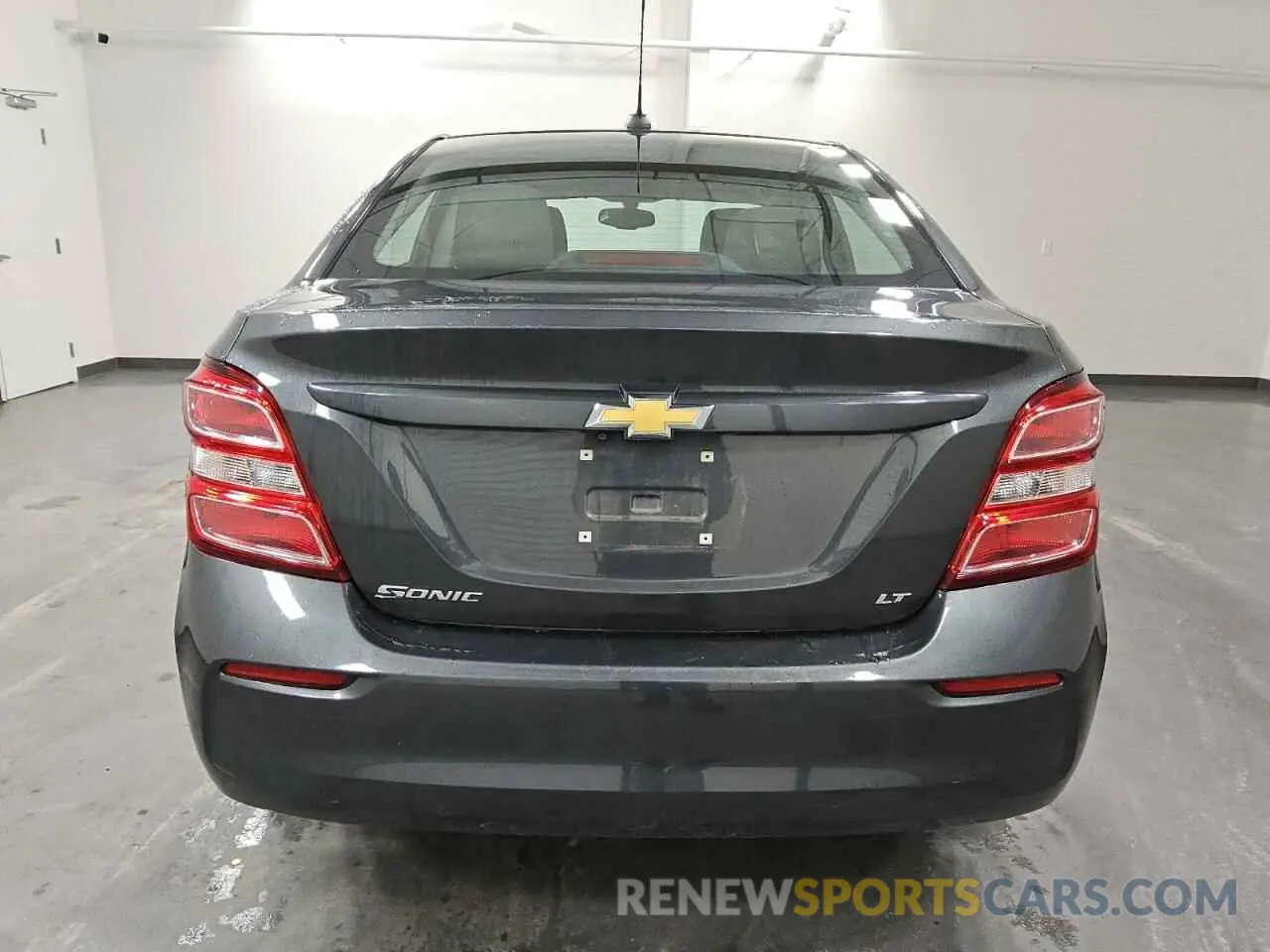 6 Photograph of a damaged car 1G1JD5SB3K4142805 CHEVROLET SONIC 2019