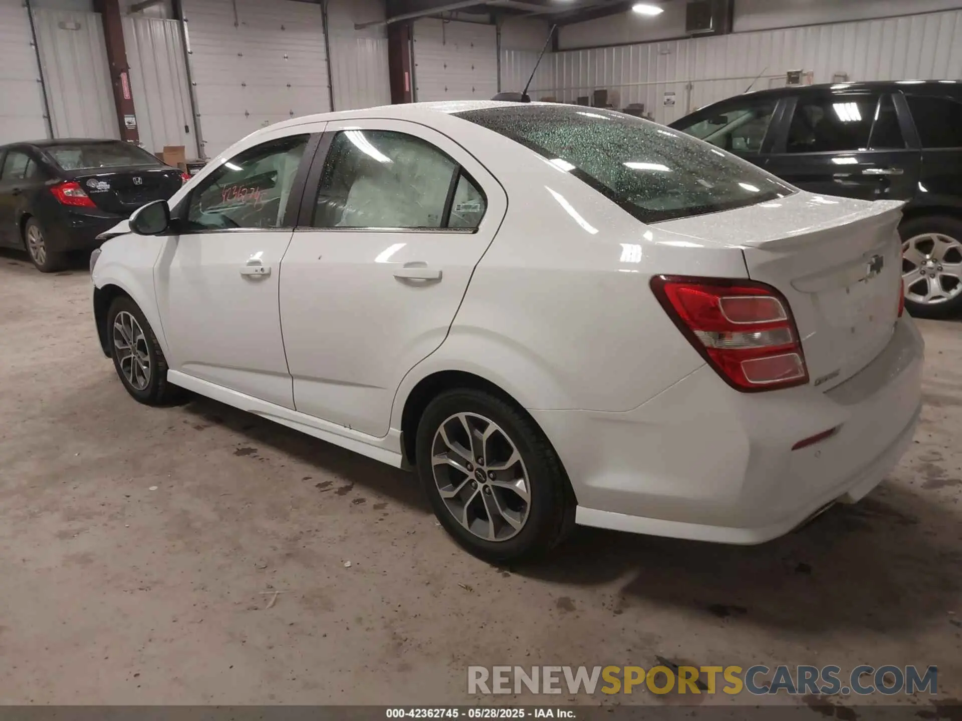 3 Photograph of a damaged car 1G1JD5SB3K4148085 CHEVROLET SONIC 2019