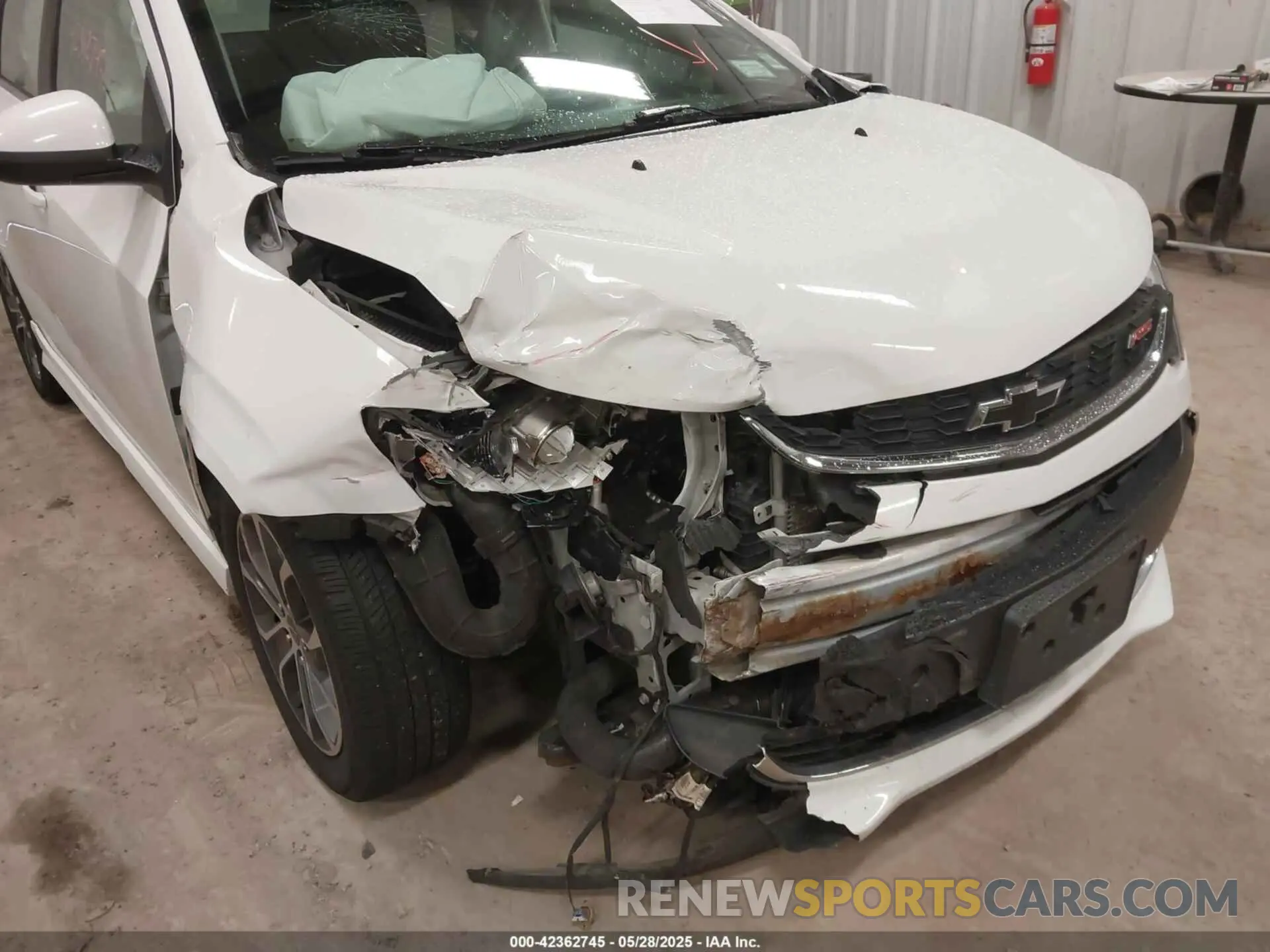 6 Photograph of a damaged car 1G1JD5SB3K4148085 CHEVROLET SONIC 2019