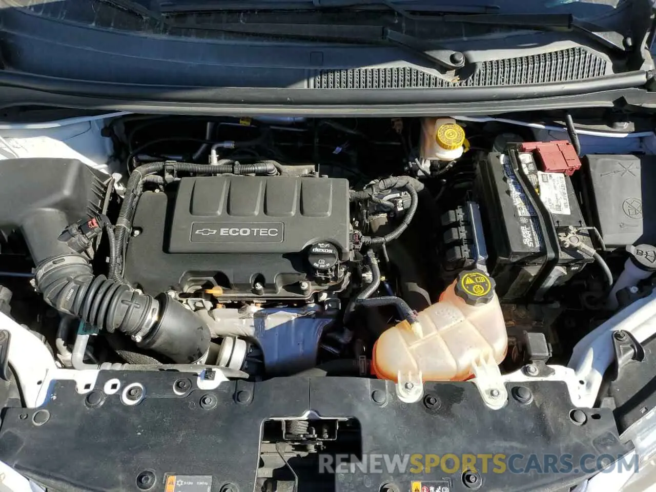 11 Photograph of a damaged car 1G1JD5SB4K4111028 CHEVROLET SONIC 2019