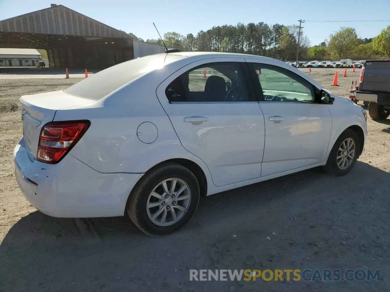 3 Photograph of a damaged car 1G1JD5SB4K4111028 CHEVROLET SONIC 2019