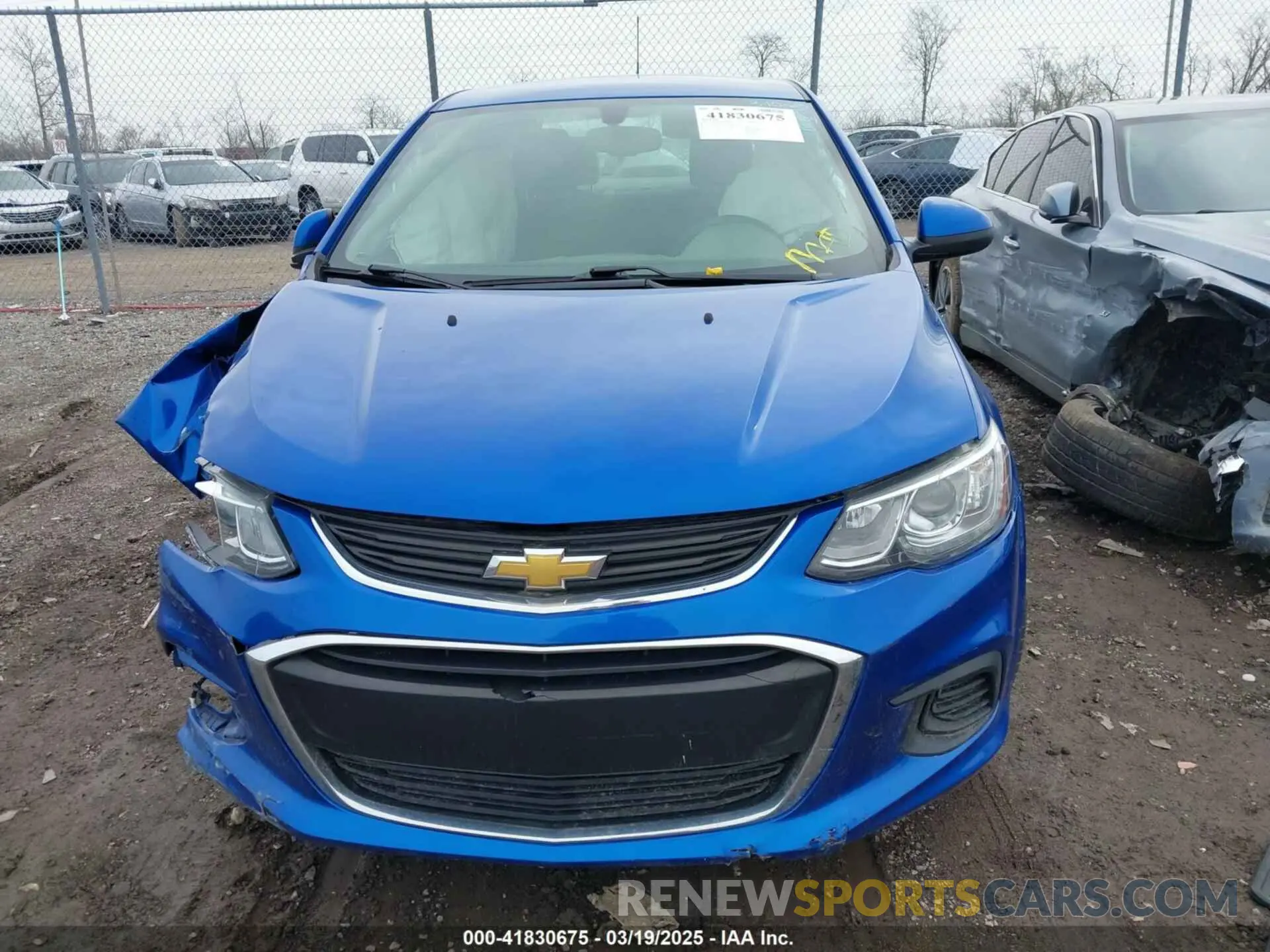12 Photograph of a damaged car 1G1JD5SB6K4133404 CHEVROLET SONIC 2019