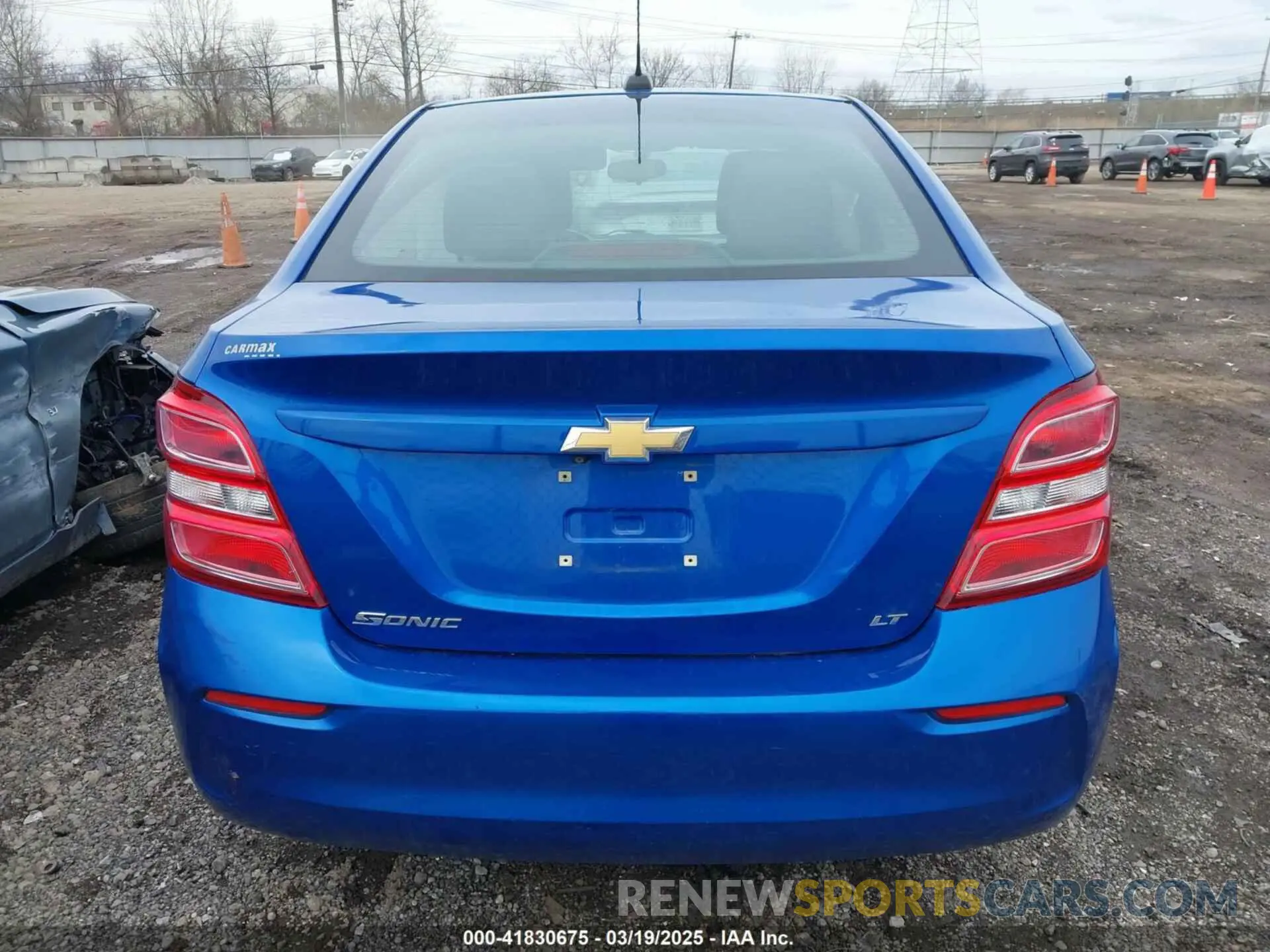 16 Photograph of a damaged car 1G1JD5SB6K4133404 CHEVROLET SONIC 2019