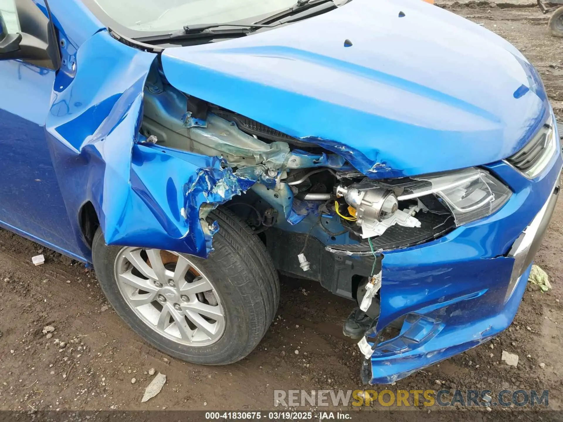 6 Photograph of a damaged car 1G1JD5SB6K4133404 CHEVROLET SONIC 2019