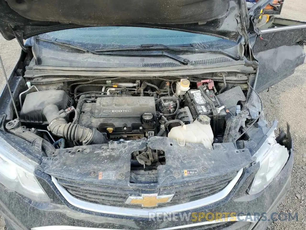11 Photograph of a damaged car 1G1JD5SB6K4149862 CHEVROLET SONIC 2019