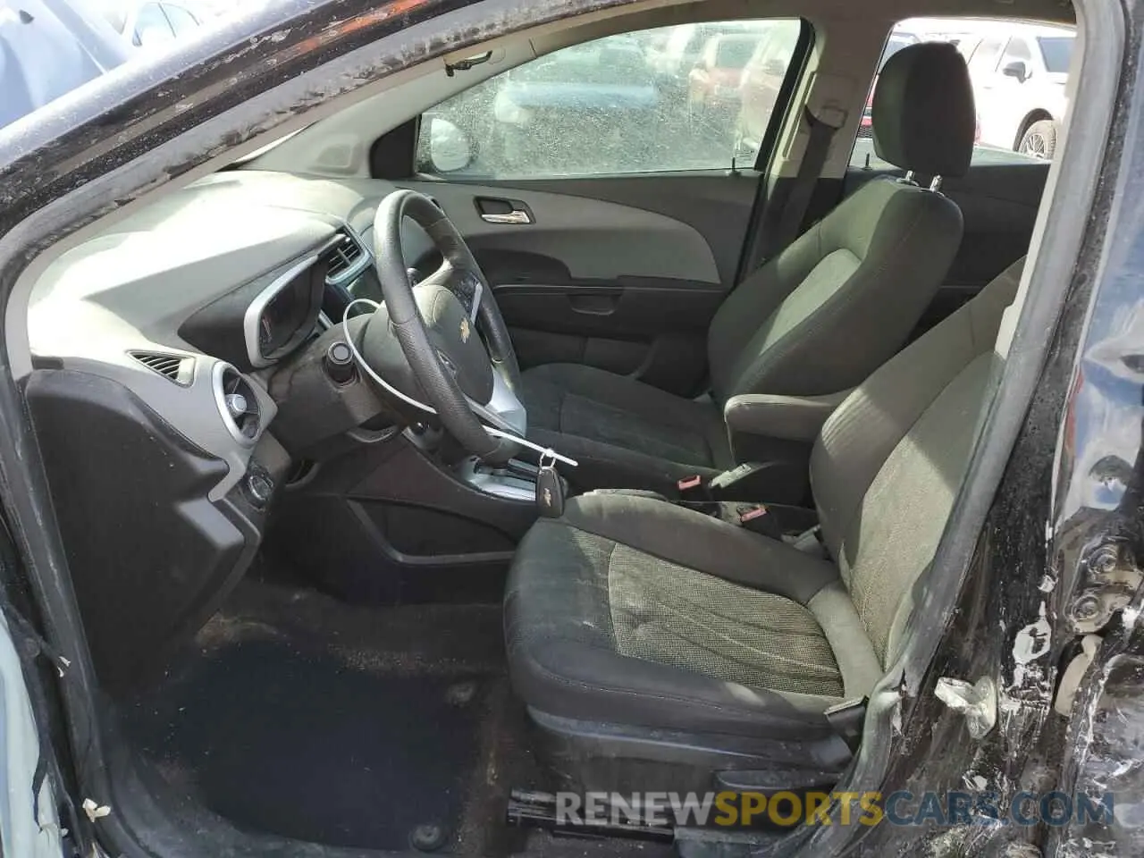 7 Photograph of a damaged car 1G1JD5SB6K4149862 CHEVROLET SONIC 2019