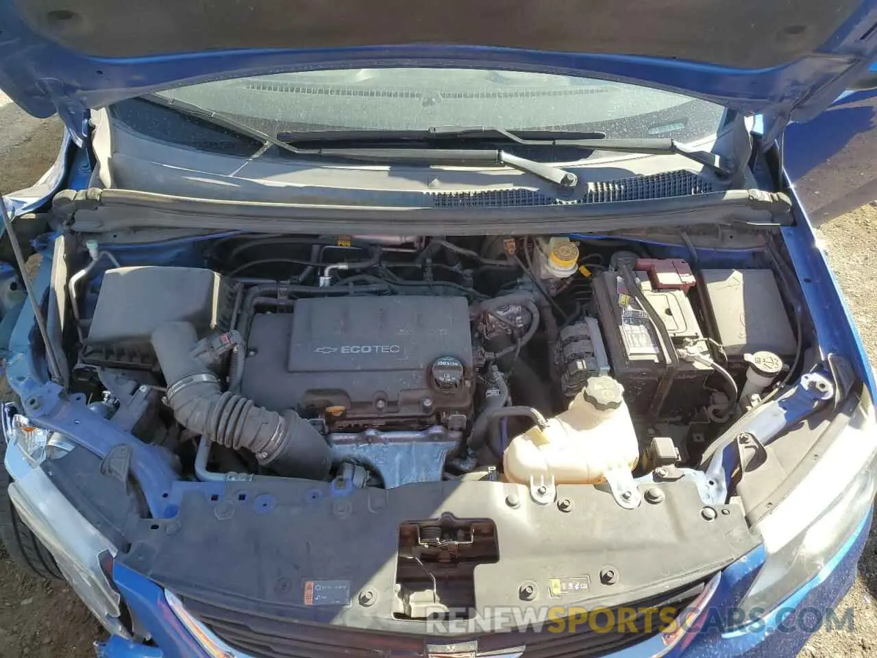 11 Photograph of a damaged car 1G1JD5SB7K4117437 CHEVROLET SONIC 2019