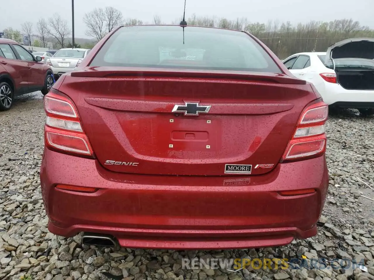 6 Photograph of a damaged car 1G1JD5SB7K4137199 CHEVROLET SONIC 2019