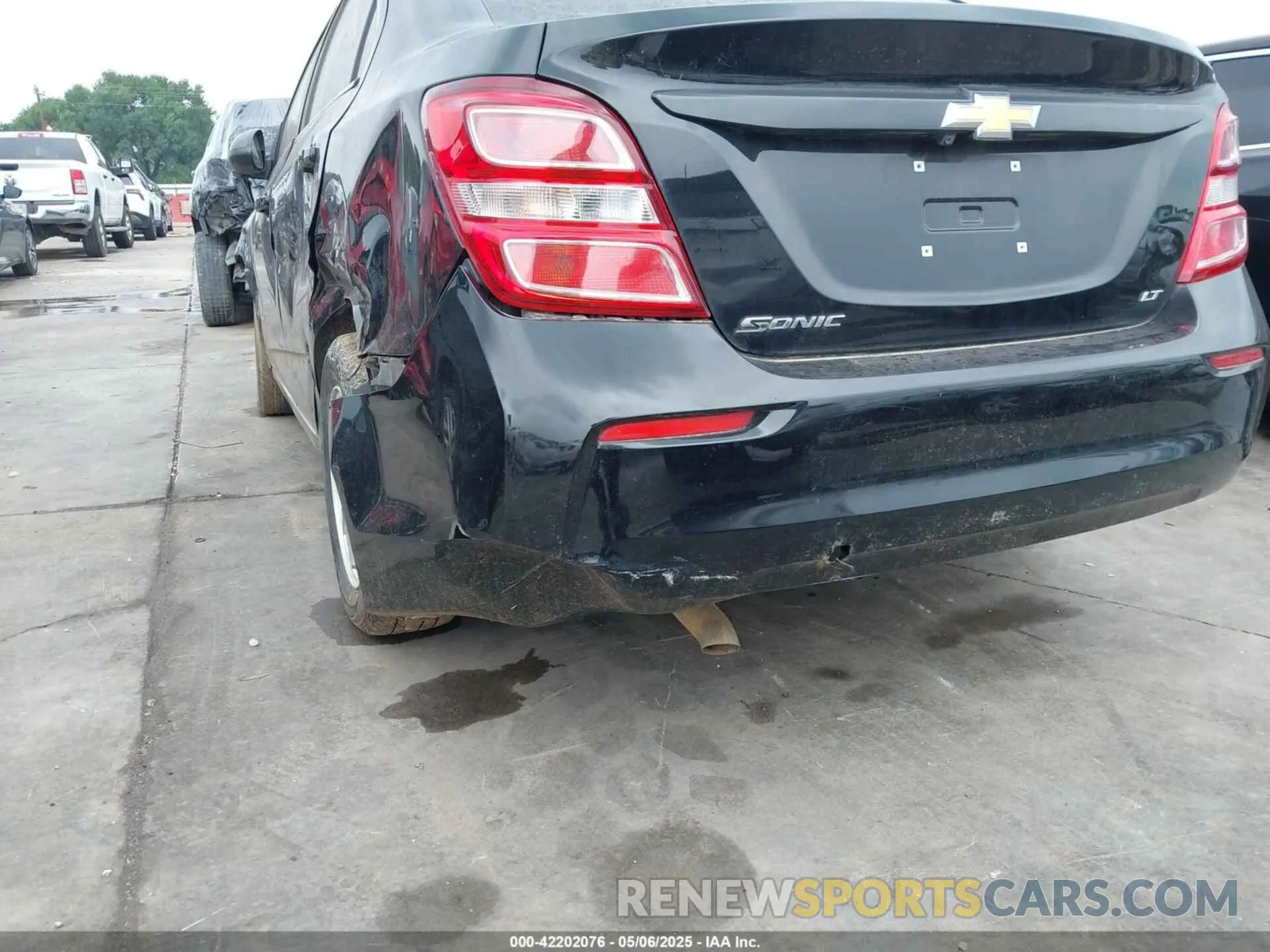 22 Photograph of a damaged car 1G1JD5SB7K4143486 CHEVROLET SONIC 2019