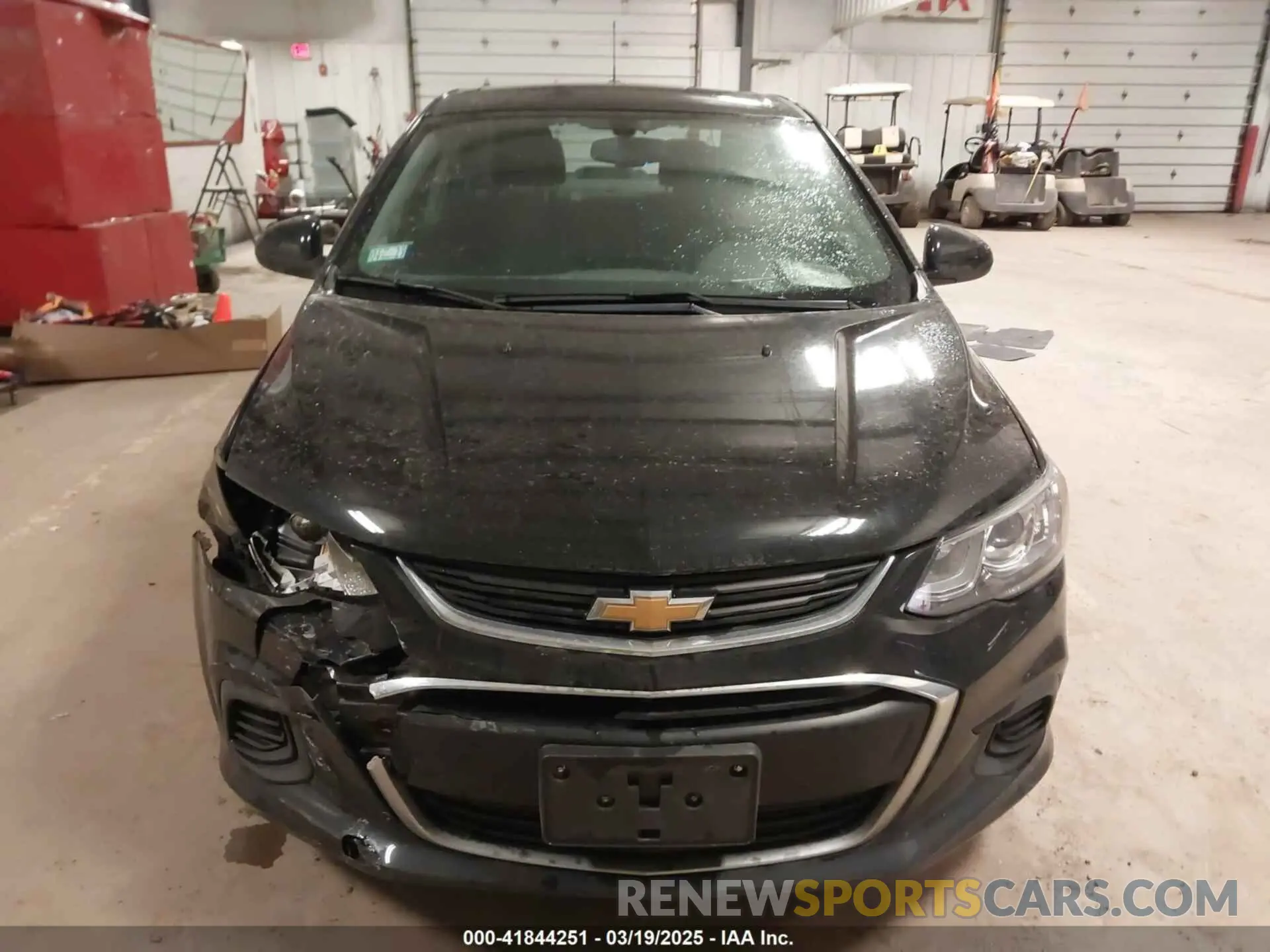 12 Photograph of a damaged car 1G1JD5SB8K4111050 CHEVROLET SONIC 2019