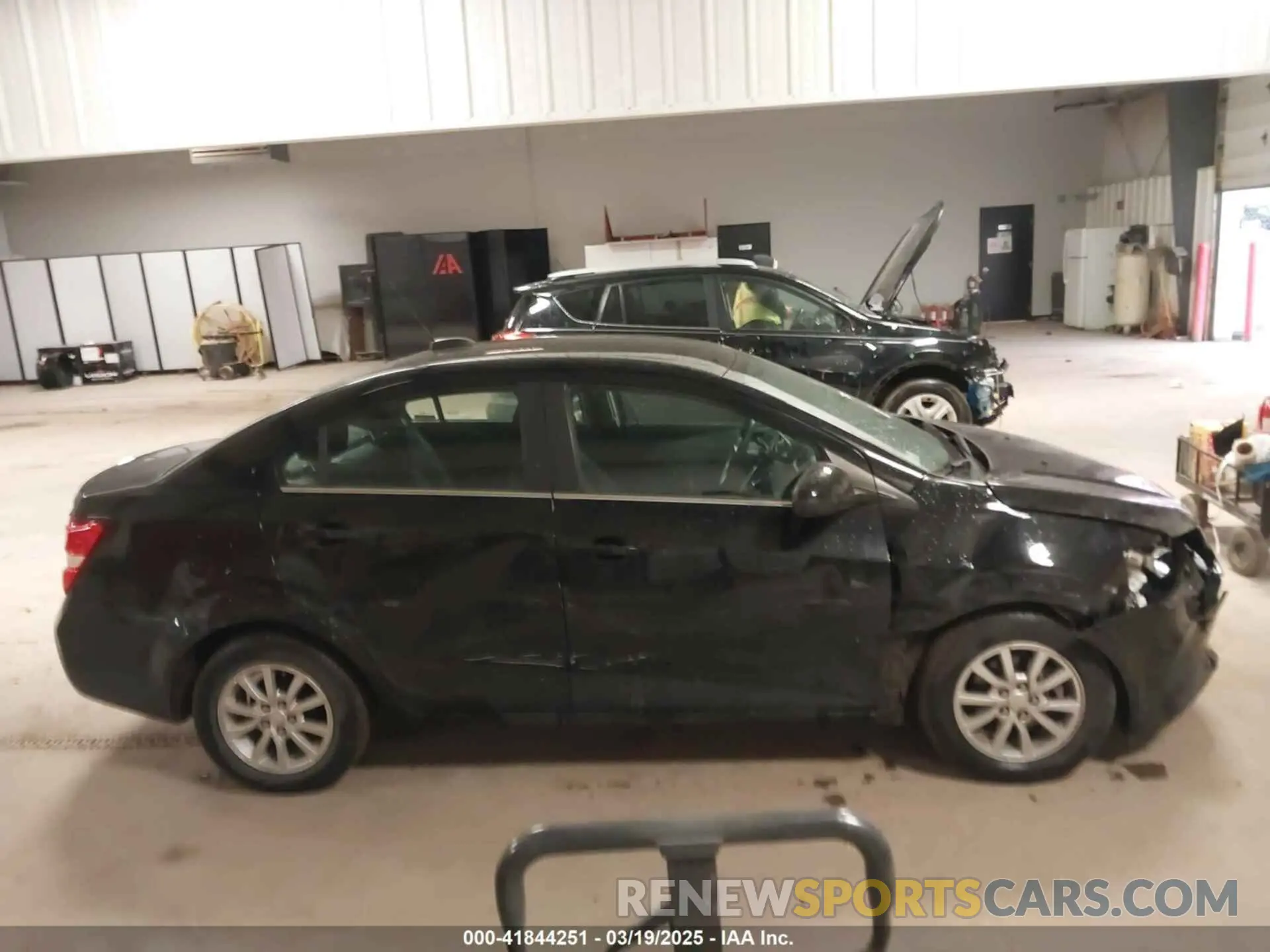 13 Photograph of a damaged car 1G1JD5SB8K4111050 CHEVROLET SONIC 2019