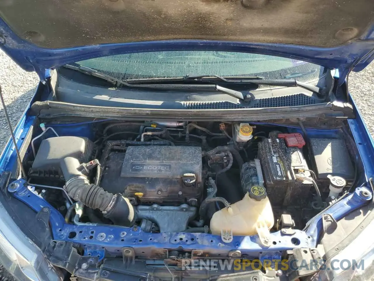 11 Photograph of a damaged car 1G1JD5SB8K4114692 CHEVROLET SONIC 2019