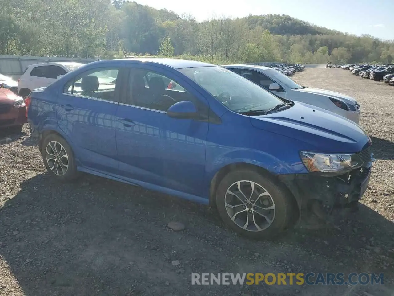 4 Photograph of a damaged car 1G1JD5SB8K4114692 CHEVROLET SONIC 2019