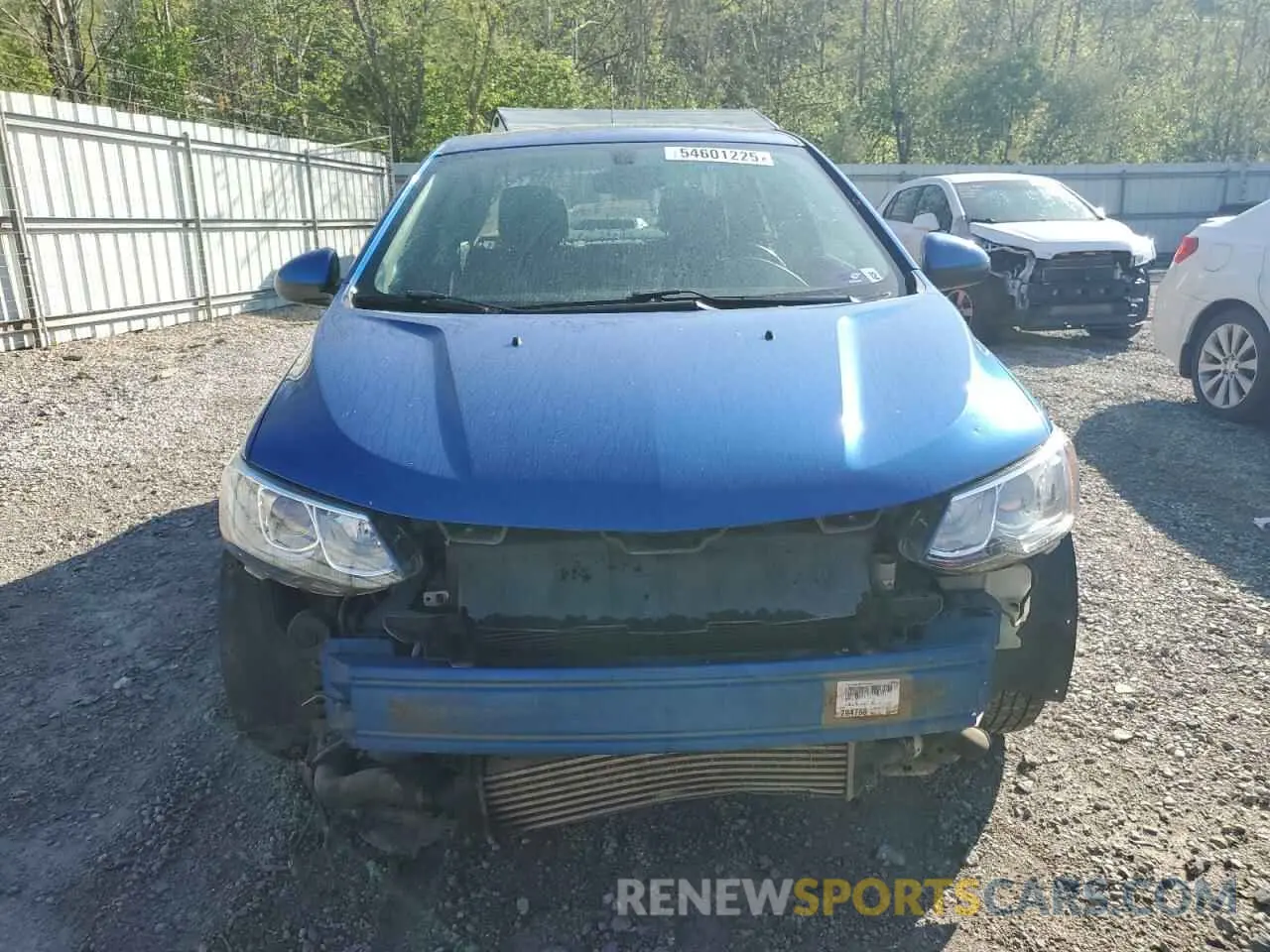 5 Photograph of a damaged car 1G1JD5SB8K4114692 CHEVROLET SONIC 2019