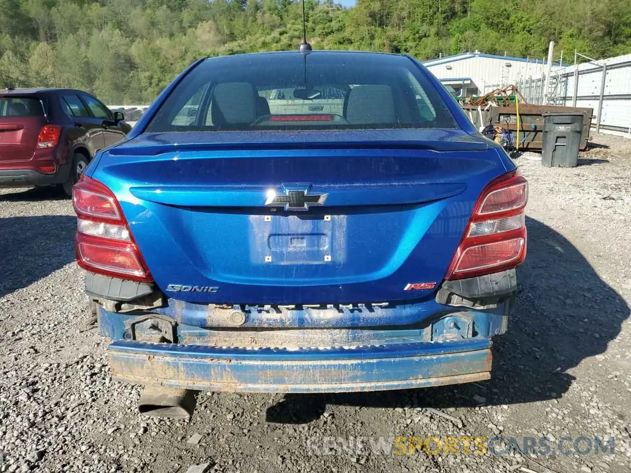 6 Photograph of a damaged car 1G1JD5SB8K4114692 CHEVROLET SONIC 2019