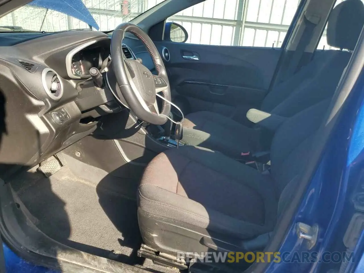 7 Photograph of a damaged car 1G1JD5SB8K4114692 CHEVROLET SONIC 2019