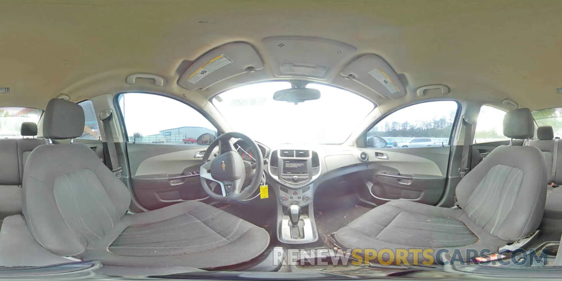 15 Photograph of a damaged car 1G1JD5SB8K4149409 CHEVROLET SONIC 2019