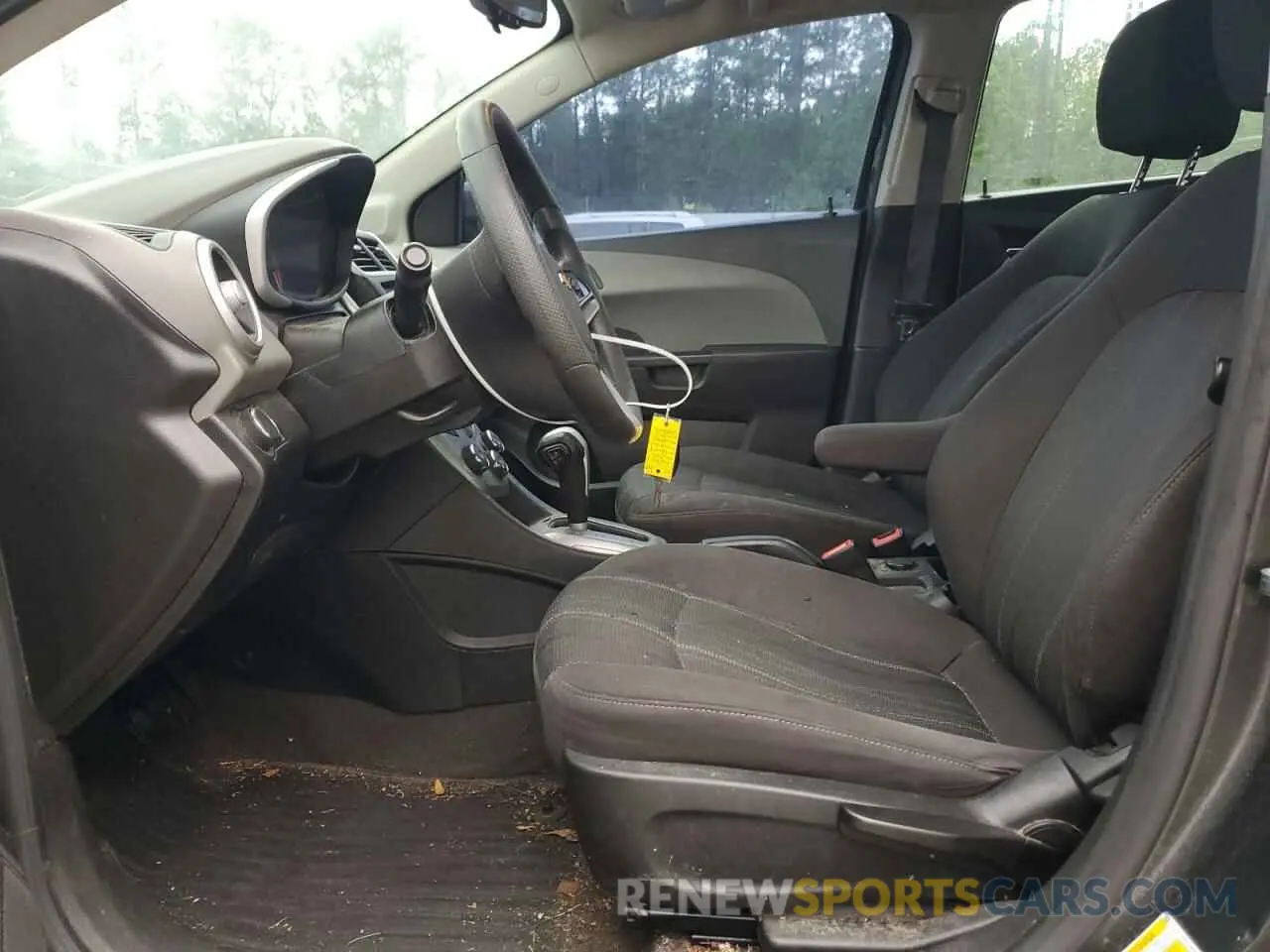 7 Photograph of a damaged car 1G1JD5SB8K4149409 CHEVROLET SONIC 2019