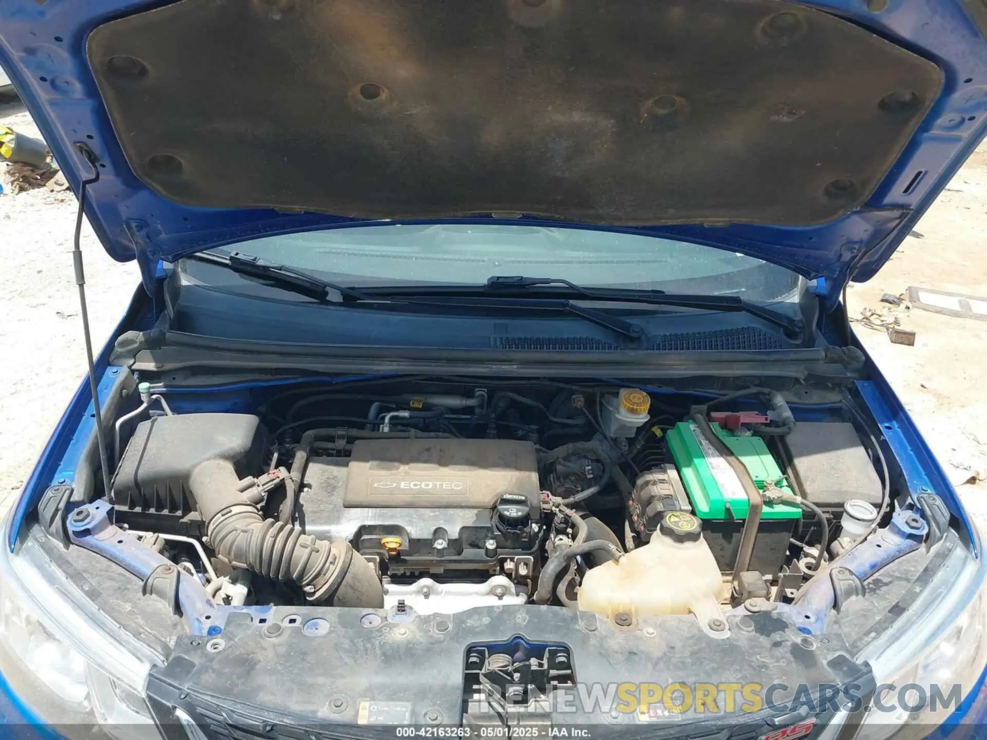 10 Photograph of a damaged car 1G1JD5SB9K4109517 CHEVROLET SONIC 2019