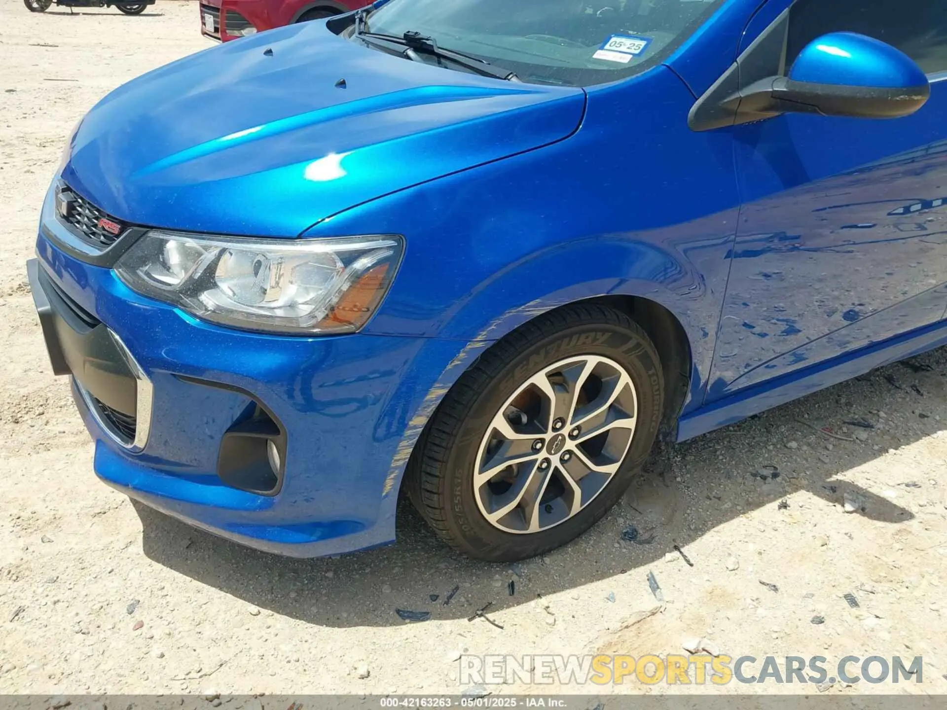 17 Photograph of a damaged car 1G1JD5SB9K4109517 CHEVROLET SONIC 2019