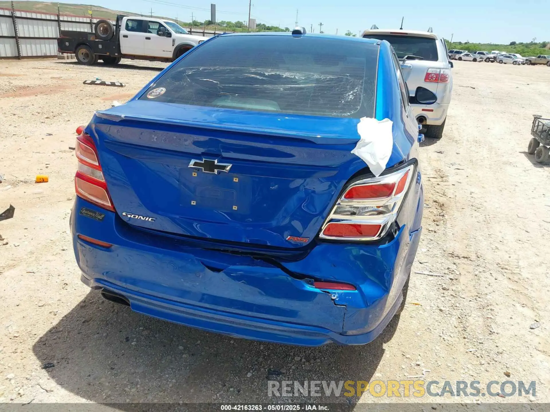 6 Photograph of a damaged car 1G1JD5SB9K4109517 CHEVROLET SONIC 2019